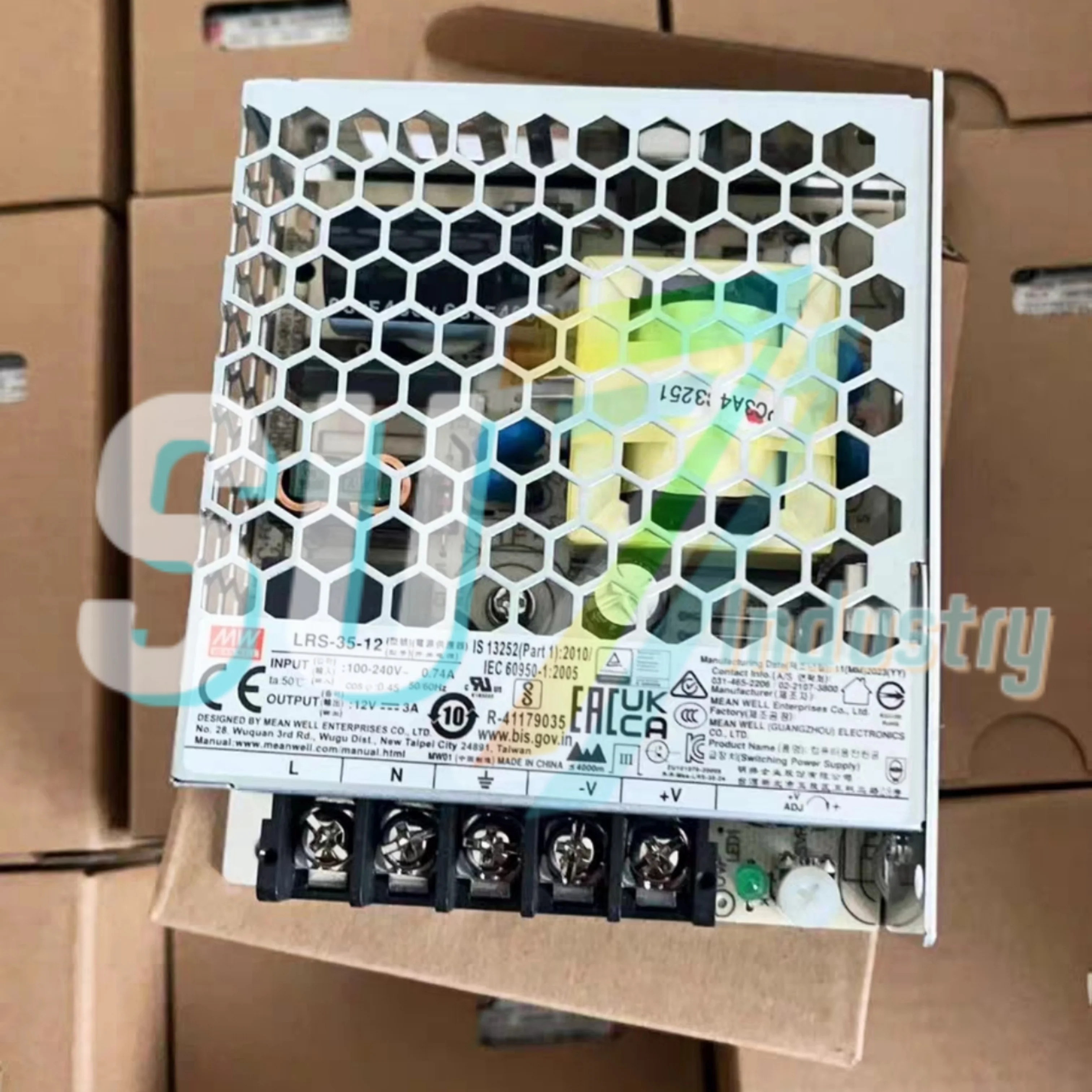 

Mean Well LRS-35-12 LRS-35-15 LRS-35-24 Switch Power Supply New In Box