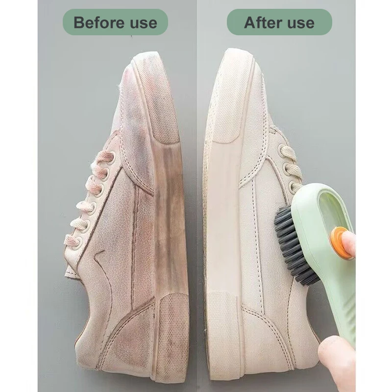 Multifunctional Cleaning Brush Soft-bristled Liquid Shoe Brush Clothes Brush Shoe Clothing Board Brush Shoe Cleaner