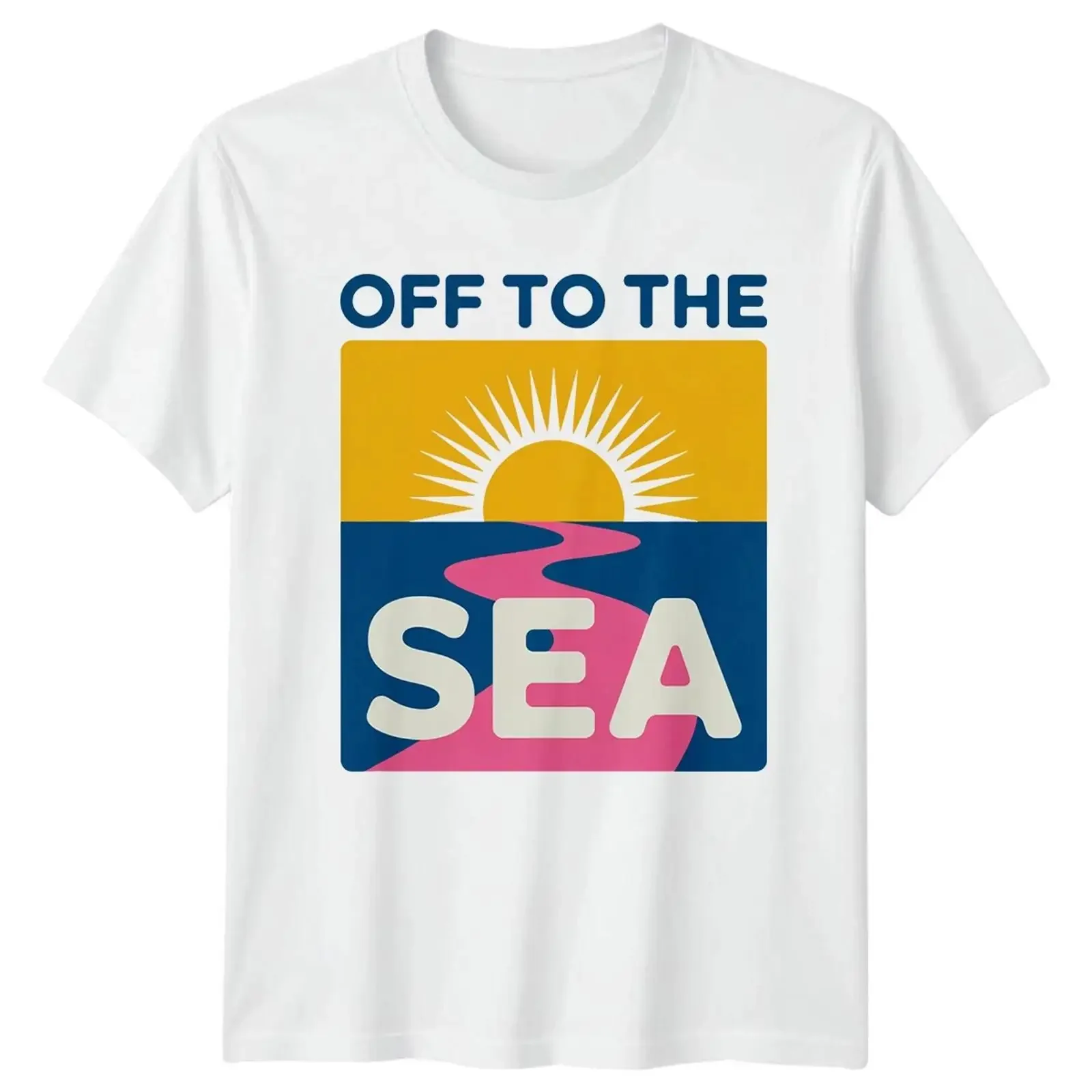 Ab ans Meer T Shirt Strand Urlaub Sommer Geschenk für Sie und Ihn vintage Washed Unisex streetwear Stretched graphic Soft