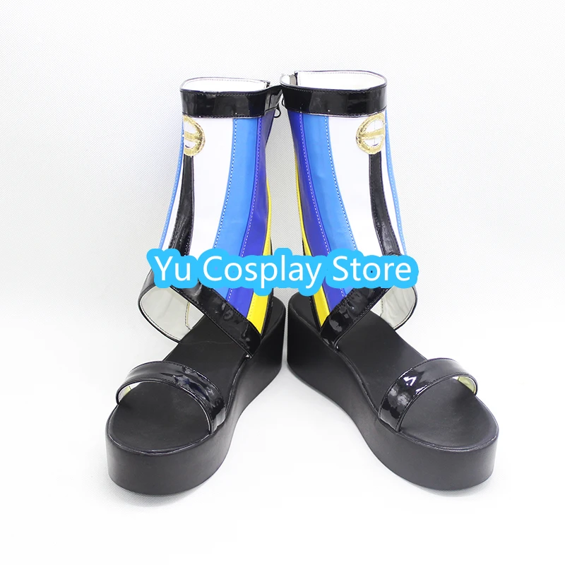 FGO Tomoe Gozen Cosplay Shoes PU Leather Shoes Halloween Carnival Boots Game Fate Grand Order Cosplay Prop Custom Made