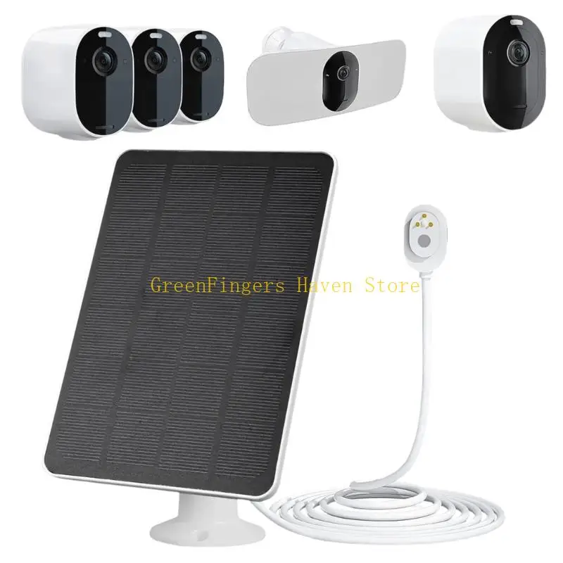 F68D Efficient Sun Energy Collection Unit For Security Device 4 Advanced 2 Camera 3 Advanced 5S Camera 3 tradition Mount Strong