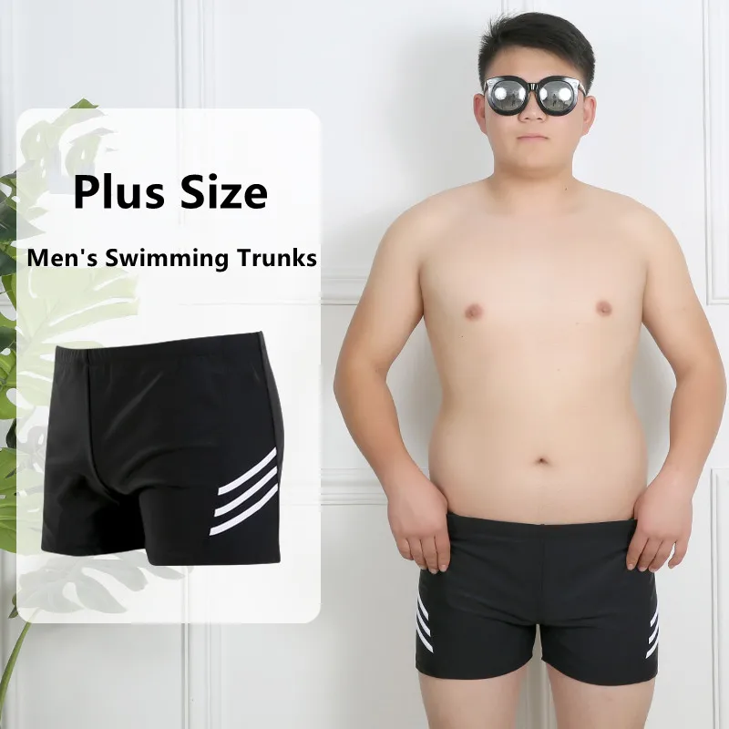 Men's Plus Size Swimming Trunks 7XL Bottoms Separater Hot Spring Large Size Adult Men Shorts Printing Pants Printing Beach