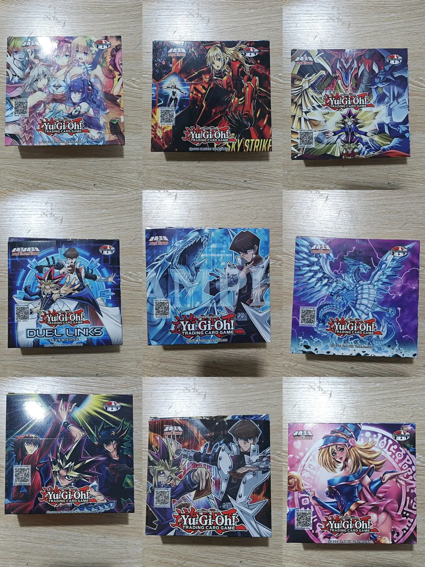 

Yu-Gi-Oh Коллекционная битва Six Samurai Blue-Eyes Белый дракон Темный фокусник CYBER DRAGON Карта Бога Боевая коллекционная карта