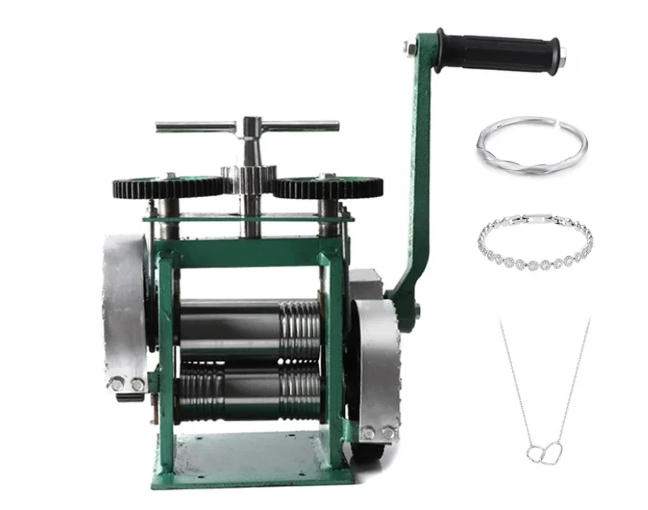 

Hand Press Jewelry Tool For Smooth Gold Silver Sheet Shape Machine To Press Wires & Half Circles Industrial Equipment