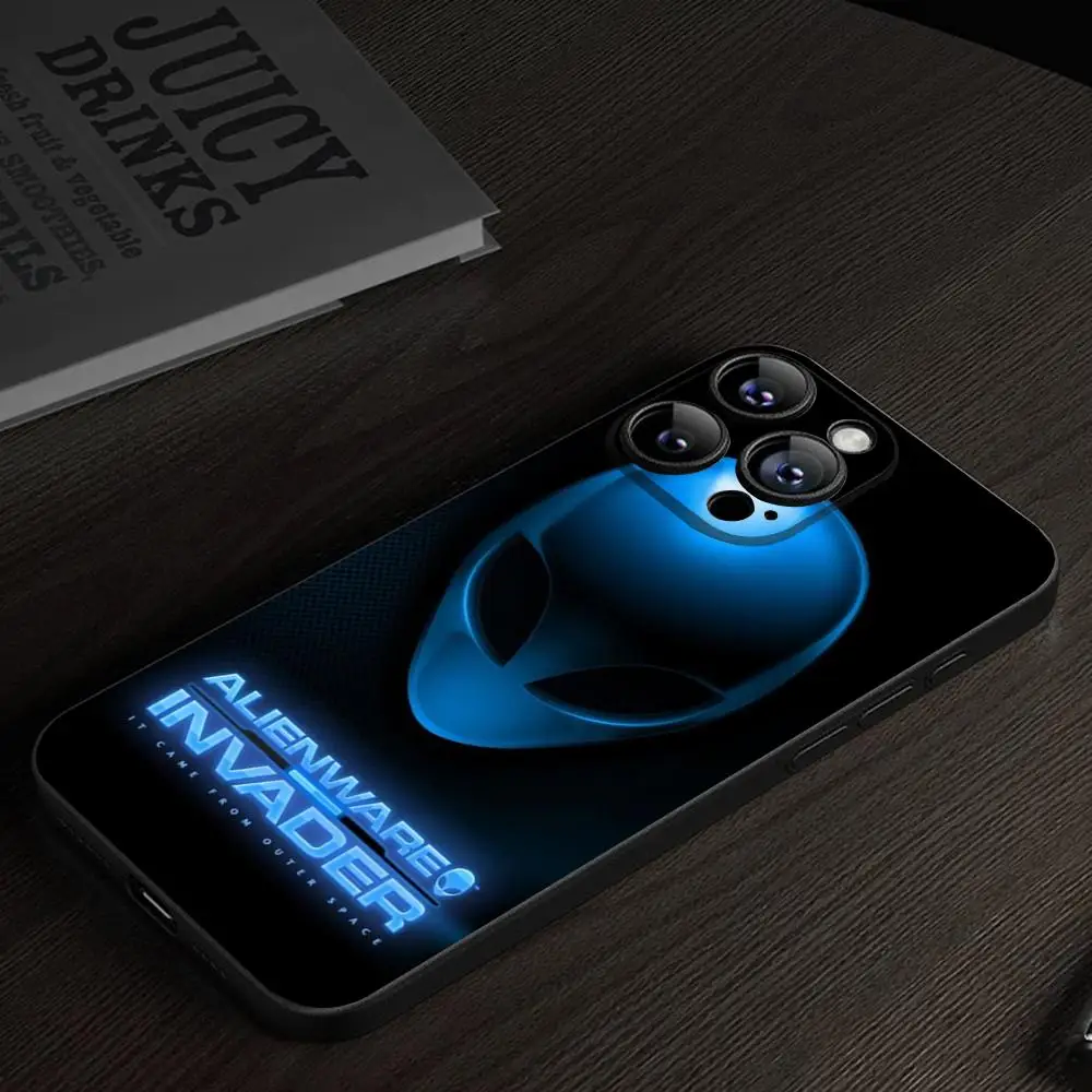 Alienware Phone Case For IPhone 15 16 13 Pro Max 14 12 11 Xr X 8 7 6 Plus Luxury Back Cover