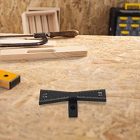 Accessory Dovetail Marker 1pc Alloy steel Equipment Woodworking Workshop 64x18mm Black Guide Honing Jig Slopes