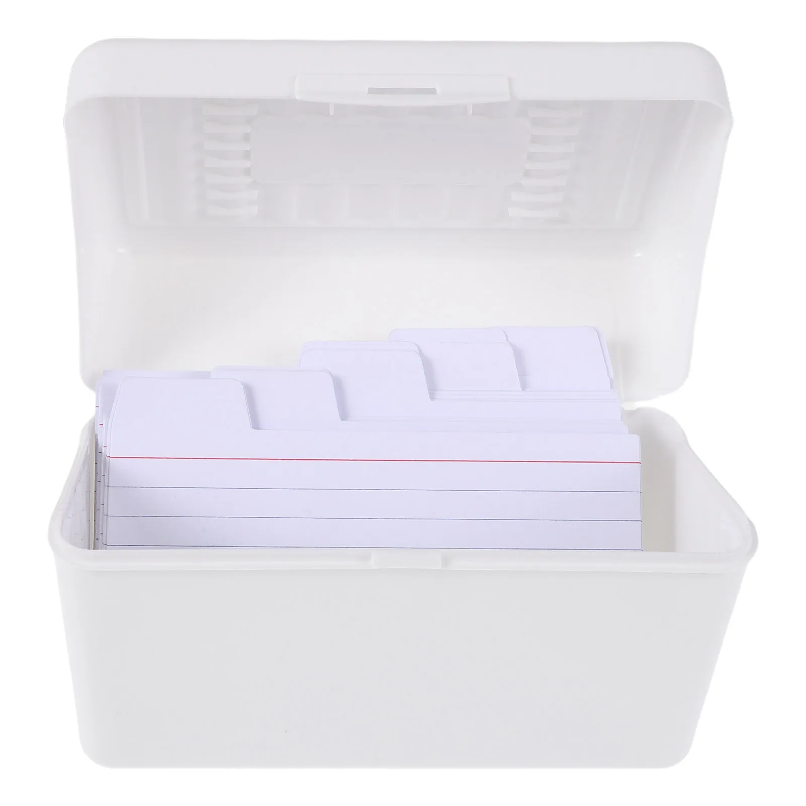 

50 шт. 3-дюймовые указательные карты с подкладкой, портативный ящик для хранения карточек, предметы первой необходимости для учебы, заметок, пустые указательные карты с памятью слов