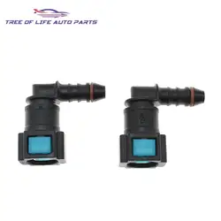 New Fuel Line Quick Release Connect Connector Motorcycle Hose Coupler ID6 Female 7.89mm Elbow Fuel Line Quick Connector