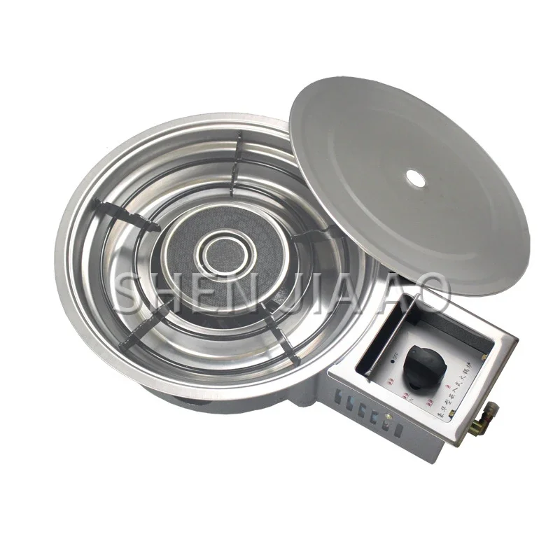 Energy-saving Liquefied Gas Natural Gas Stove Korean High-power Infrared Commercial Restaurant Embedded Hot Pot Gas Stove