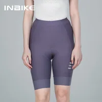INBIKE-pantalones cortos de ciclismo para mujer, transpirables, suaves y cómodos, protección UV, ropa profesional para bicicleta