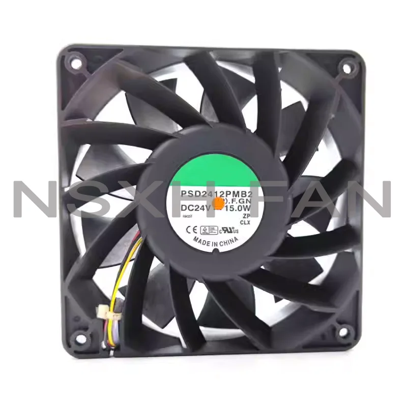 

New PSD2412PMB2 24V 36.0w 12038 12cm Frequency Converter Cooling Fan