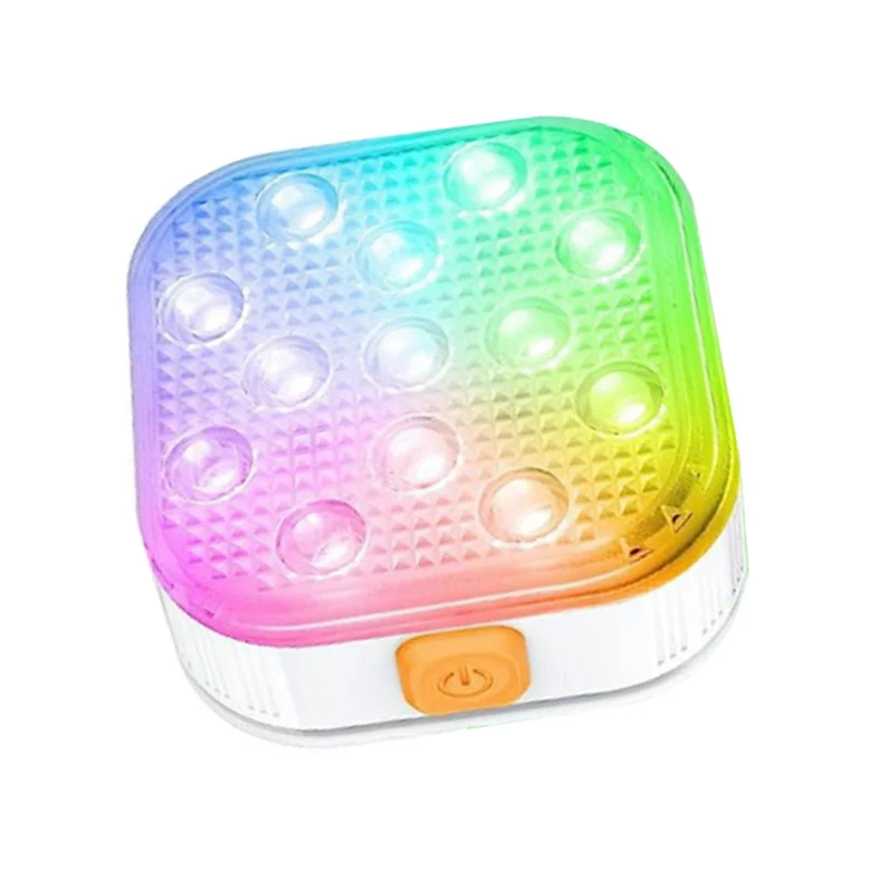 

Classy-Rechargeable Submersible Pool Lights With Remote, IP68 Waterproof 16 Color Changing LED Lights With Glue