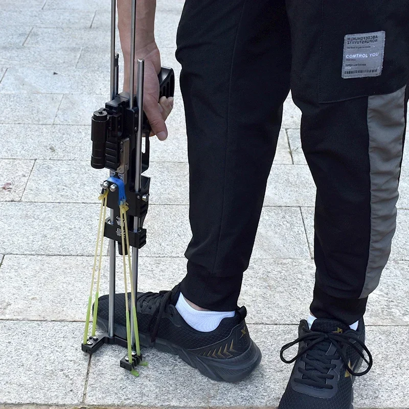 

Upgraded Hunting Slingshot Powerful Mini Slingshot Multifunctional Outdoor Steel Ball Shooting Fishing Other Shooting Products