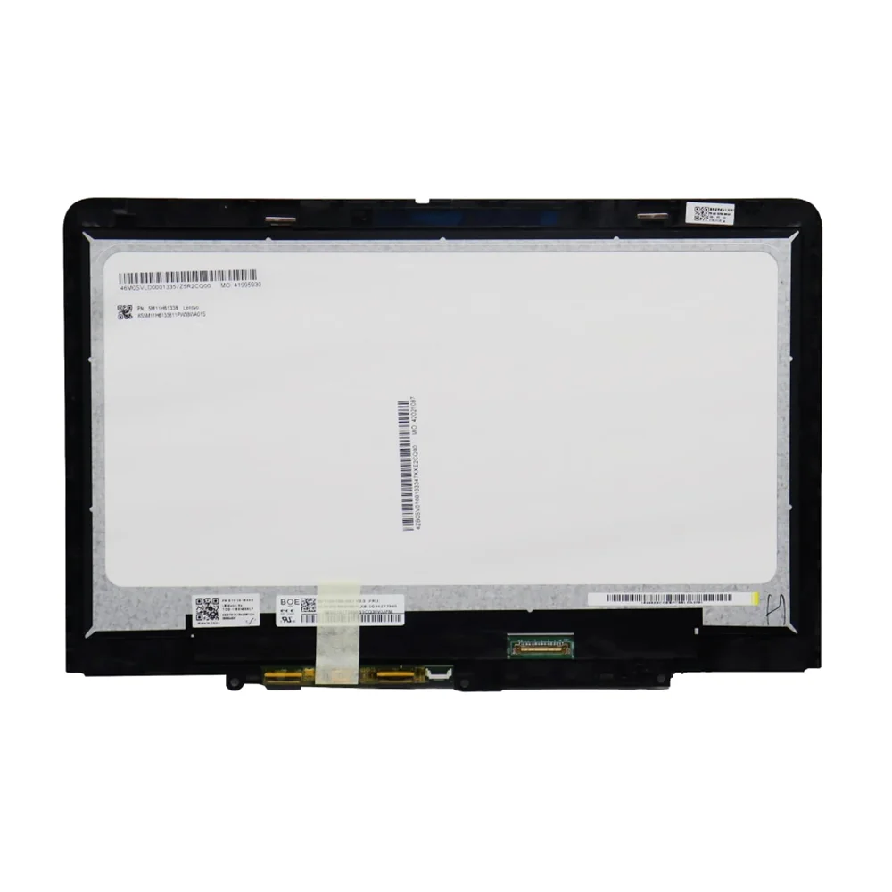 lcd touch screen assembly com moldura 116 hd para lenovo yoga gen 5m11h61340 5m11h61342 01