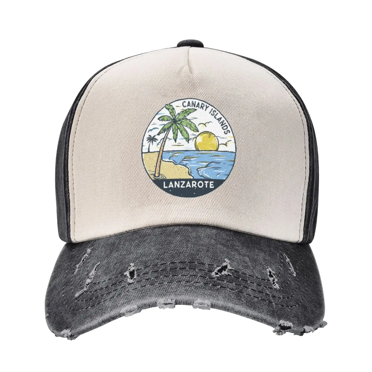 Lanzarote Canary Islands Vintage Baseball Cap |-F-| Kids Hat Trucker Hat For Women 2025 Men's