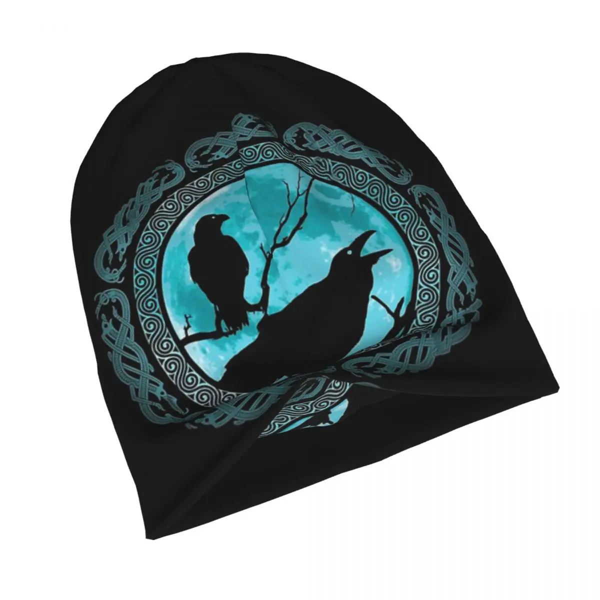 Hat Hugin Munin Odins Ravens Thin Caps For Men Women Skullies Beanies Ski Caps Soft Bonnet Hats