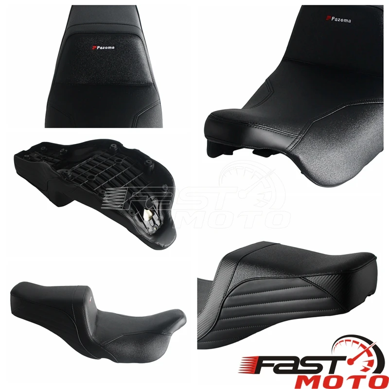 Motorcycle Driver Passenger Seat Front Rear Two Up Cushion Seat For Harley Road Glide Limited CVO ST FLTRXST 22-23 FLTRUSE FLTR