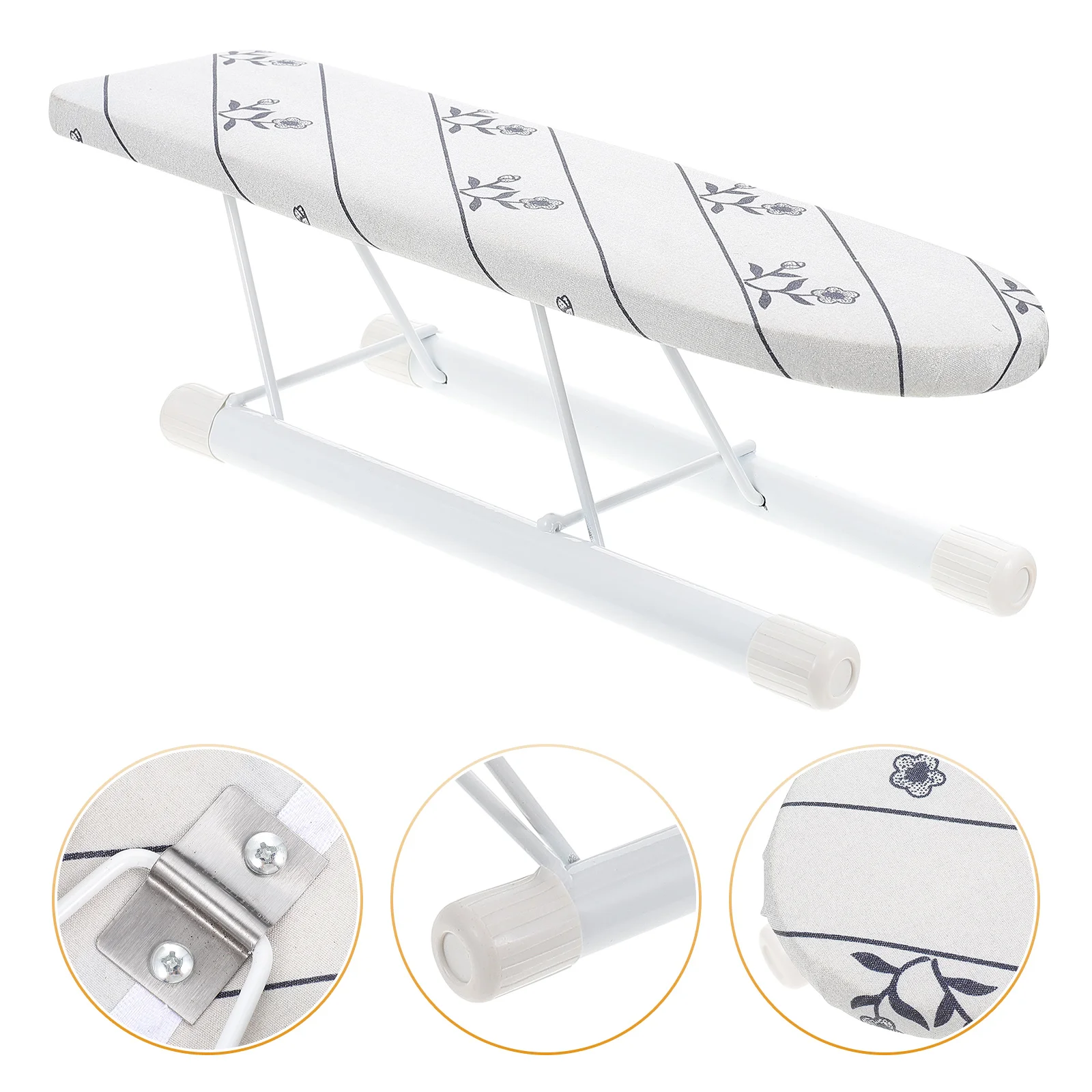 Ironing Board Mini Tabletop Household Clothing Rack Fold Clothes Foldable Small Fabric Boards