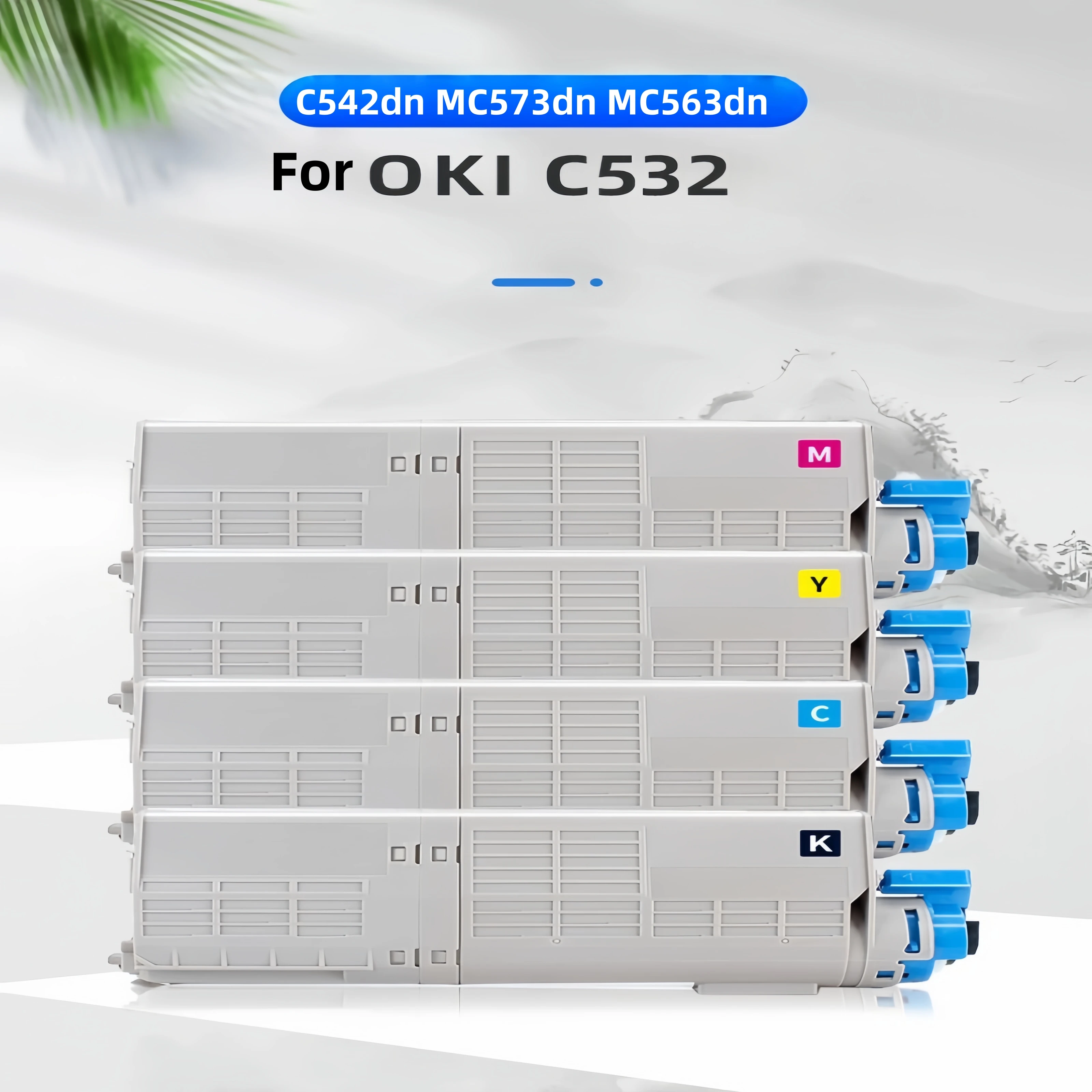 

Toner cartridge For Okidata C532dn C542dn MC573dn MC563dn OKI C532 C542 C573 C563 46490608 46490607 46490606 46490605 EU
