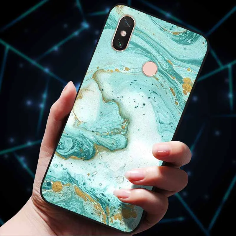 For Xiaomi Mi Max3 Case Mix 2S Mix3 Marble Soft TPU Silicone Shockproof Phone Covers For Xiaomi Mi Mix 3 Case Mix2S Coque Fundas