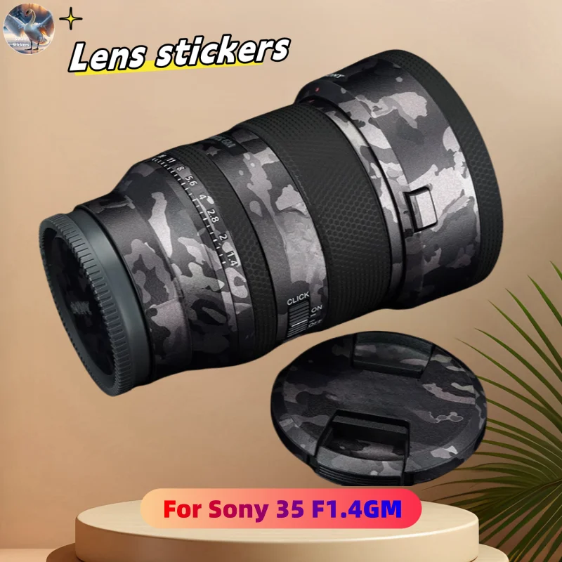 

for Sony 35 F1.4GM Camera Lens stickers, precision cut wear-resistant protective film, DIY skin