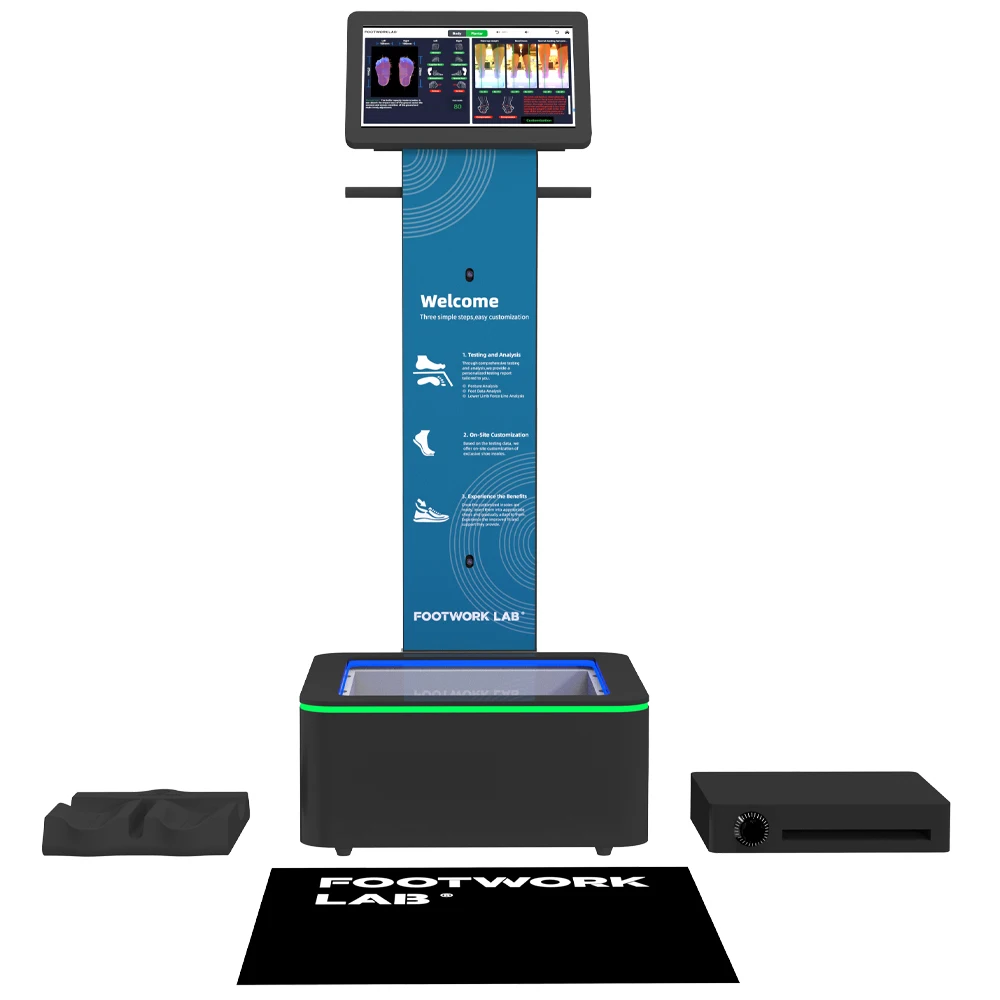 Custom Foot Scan Machine 3D Intelligent Biological Force Line Detection Foot Scanner Orthopedics Insole Template Machine