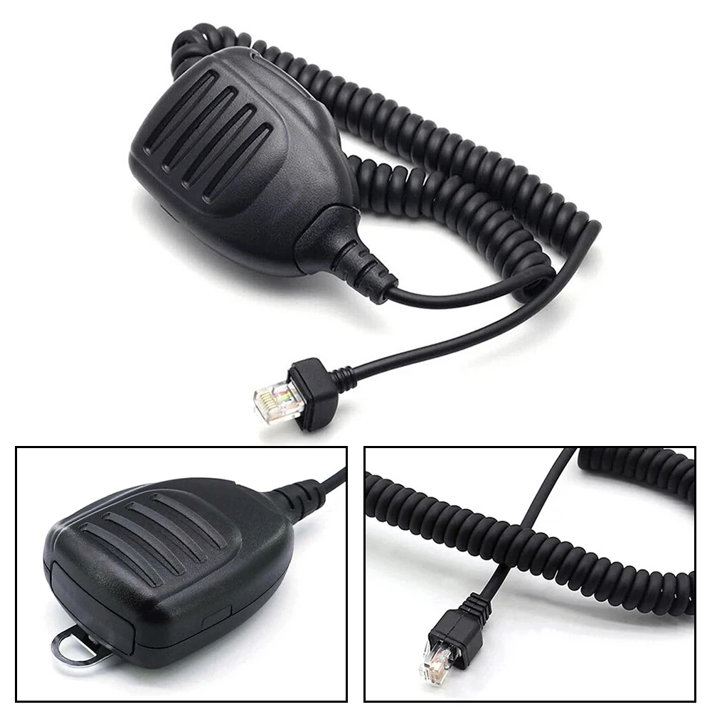 

Black HM-152 Clear Voice Transmission Microphone Audio Technology For IC-706 Series ABS Plastic Construction Built-in Speaker