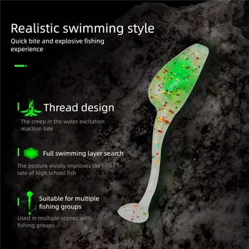 10 best sales Silikonowe nogi do wiązania much - №4