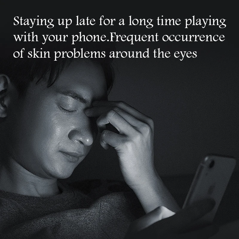 1/2/3 قطعة VENZEN كريم عين للرجال مضاد للهالات السوداء إزالة أكياس العين ثبات ترطيب عيون كريم للرجال عيون العناية بالبشرة