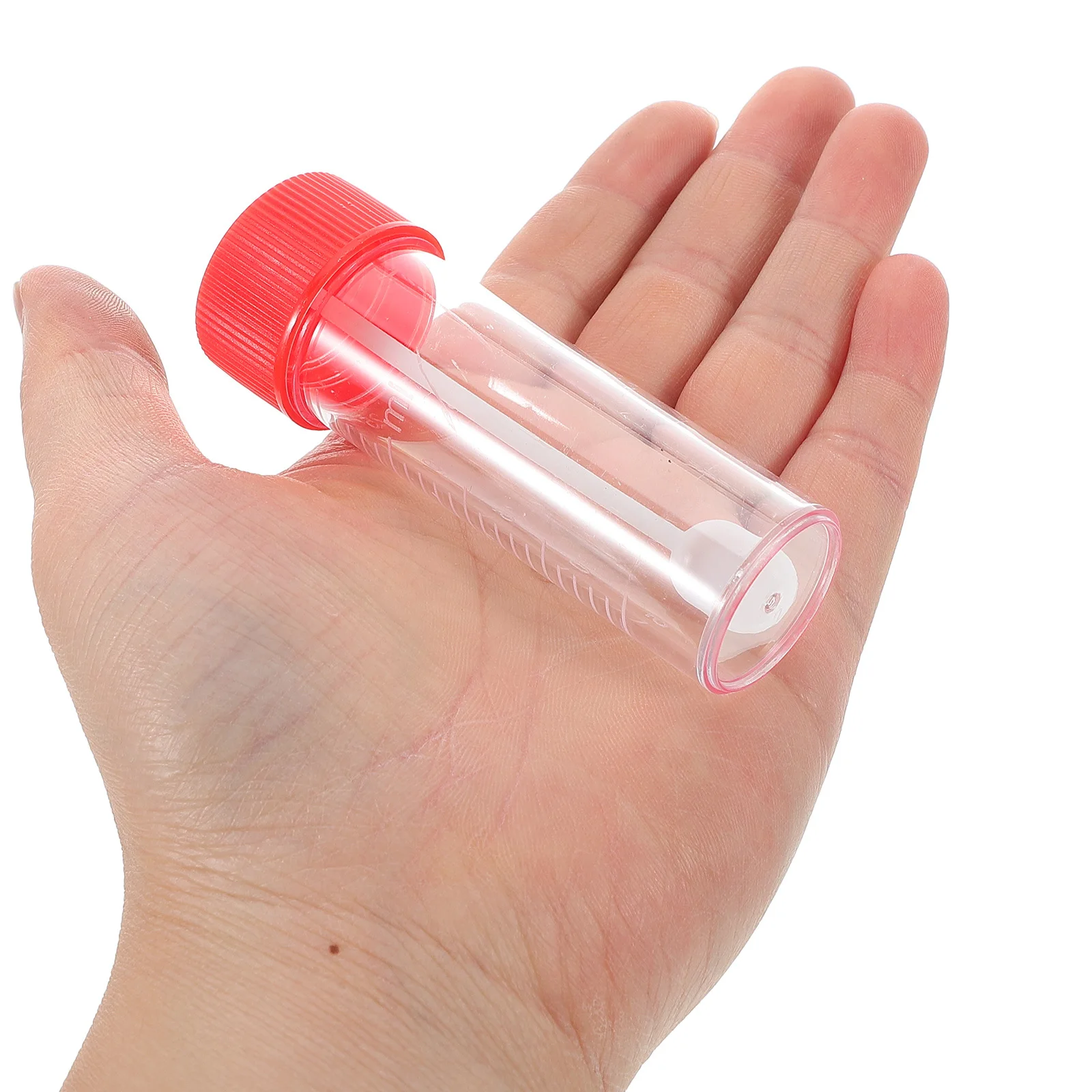 50Pcs Versatile Stool Urine Collection Bottles Secure Lids Medical Veterinary Use Specimen Cups Stool Test Cup