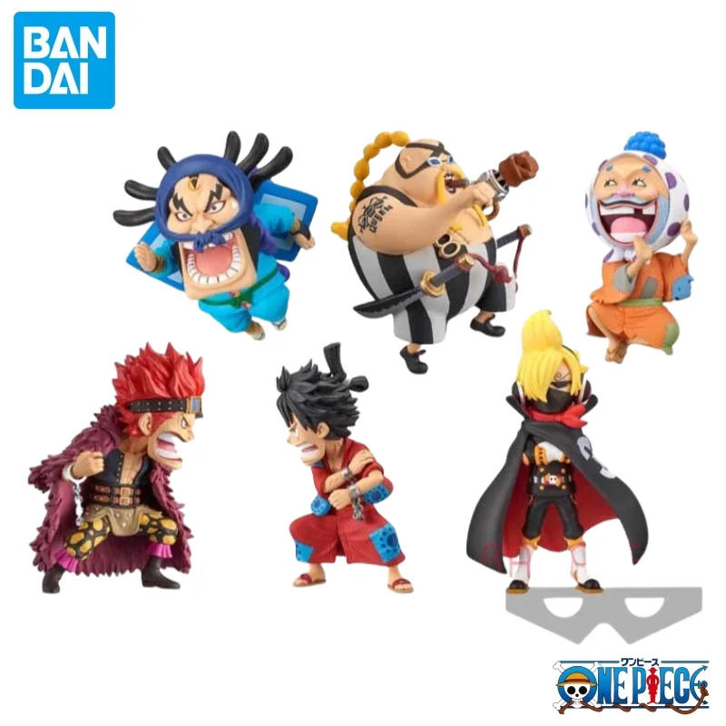 

В наличии Bandai Original Banpresto One Piece Wcf 5, экшн-фигурка, модель куклы, новые персонажи аниме в штучной упаковке