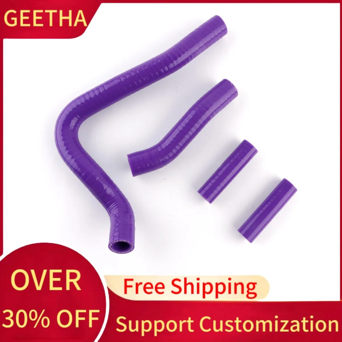 

Silicone Radiator Hose Kit For Honda CR250 CR250R CR 250 R 1992-1996 1993 1994 1995