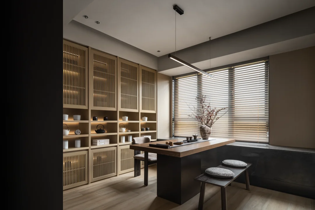 Servizi di progettazione di interni contemporanei Sanhai Piano da pavimento per rendering 3D in stile Wabi-sabi Piano principale Decoratore per la casa Consulente gratuito