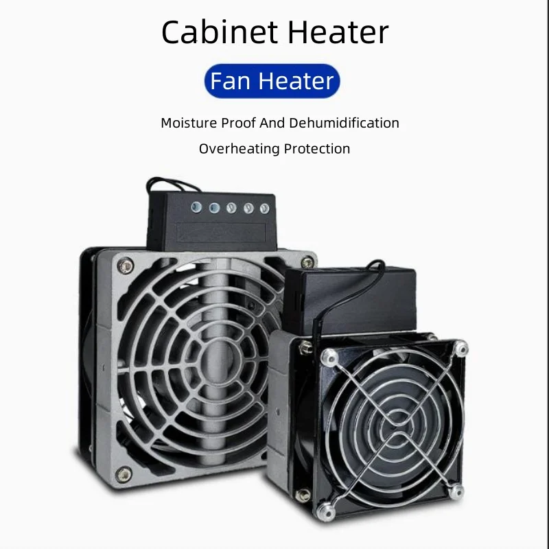 Aquecedor de Liga de Alumínio Hvl031 Ventilador de Gabinete Gabinete de Controle Temperatura Constante 100w400w 220v