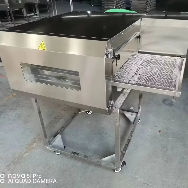 12 Inch Electric Conveyor Belt Pizza Oven Commercial Restaurant Kitchen Bakery Equipment Wholesale Countertop Baking Ovens