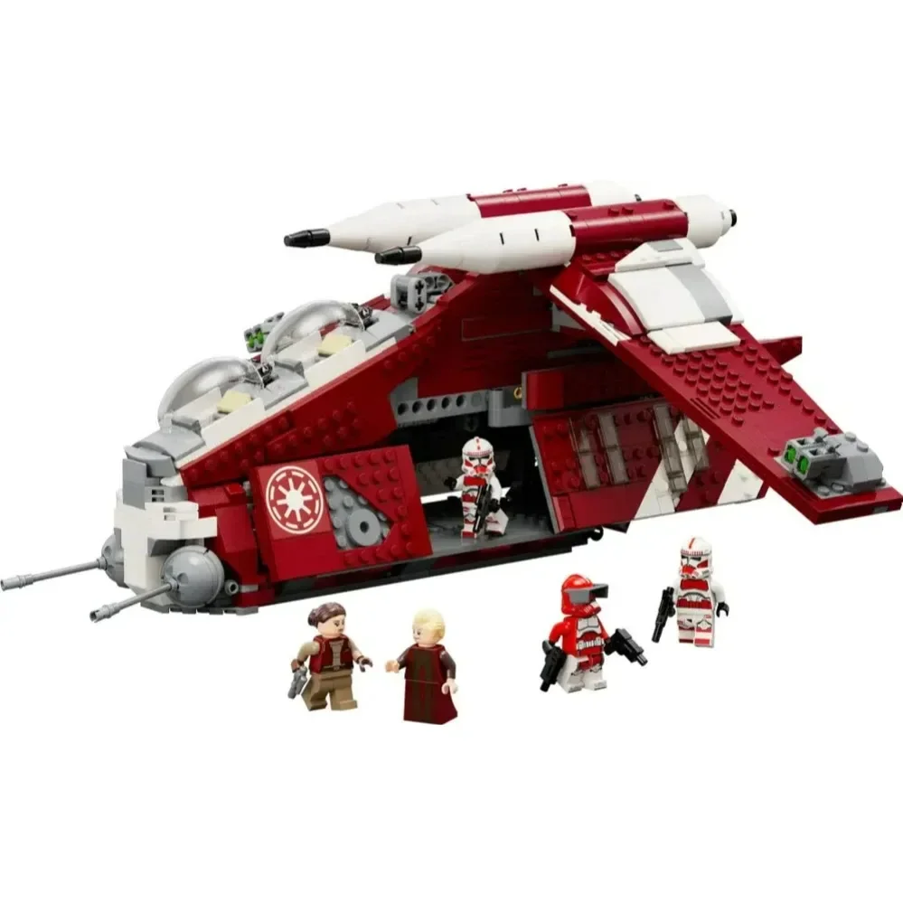 NEU IN 1083PCS 75354 Kompatibel Guard Gunship Bausteine Ziegel DIY Spielzeug Für Kinder Erwachsene