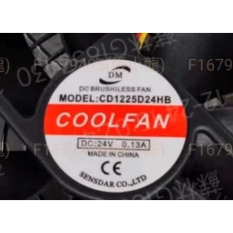 New Cooler Fan for COOLFAN CD1225D24HB DC24V 0.13A 120 * 120 * 25 Mm