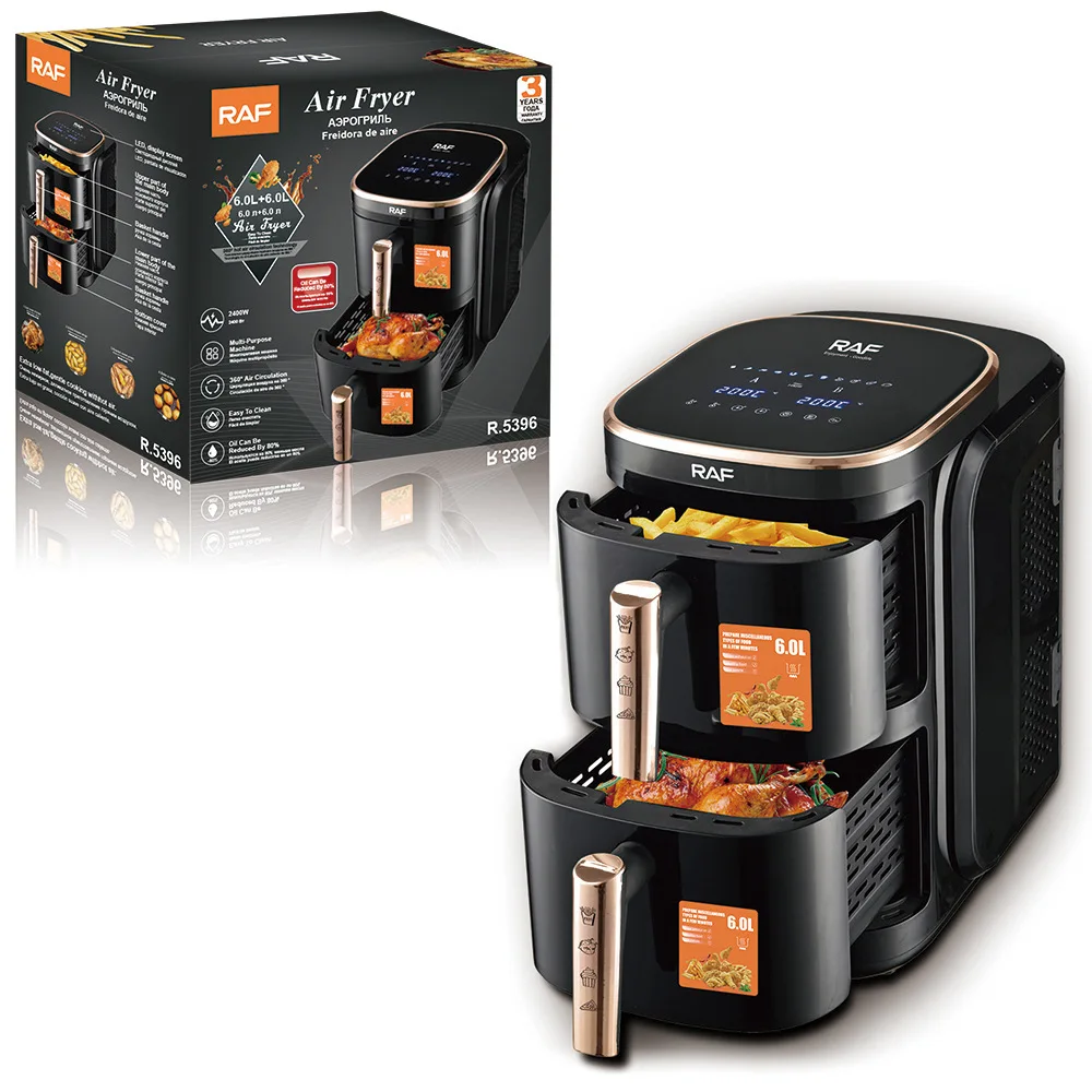 AirFryer 12L Large Capacity Air Fryer, EU/US Plug 110V-220V, Household Electric Fryer