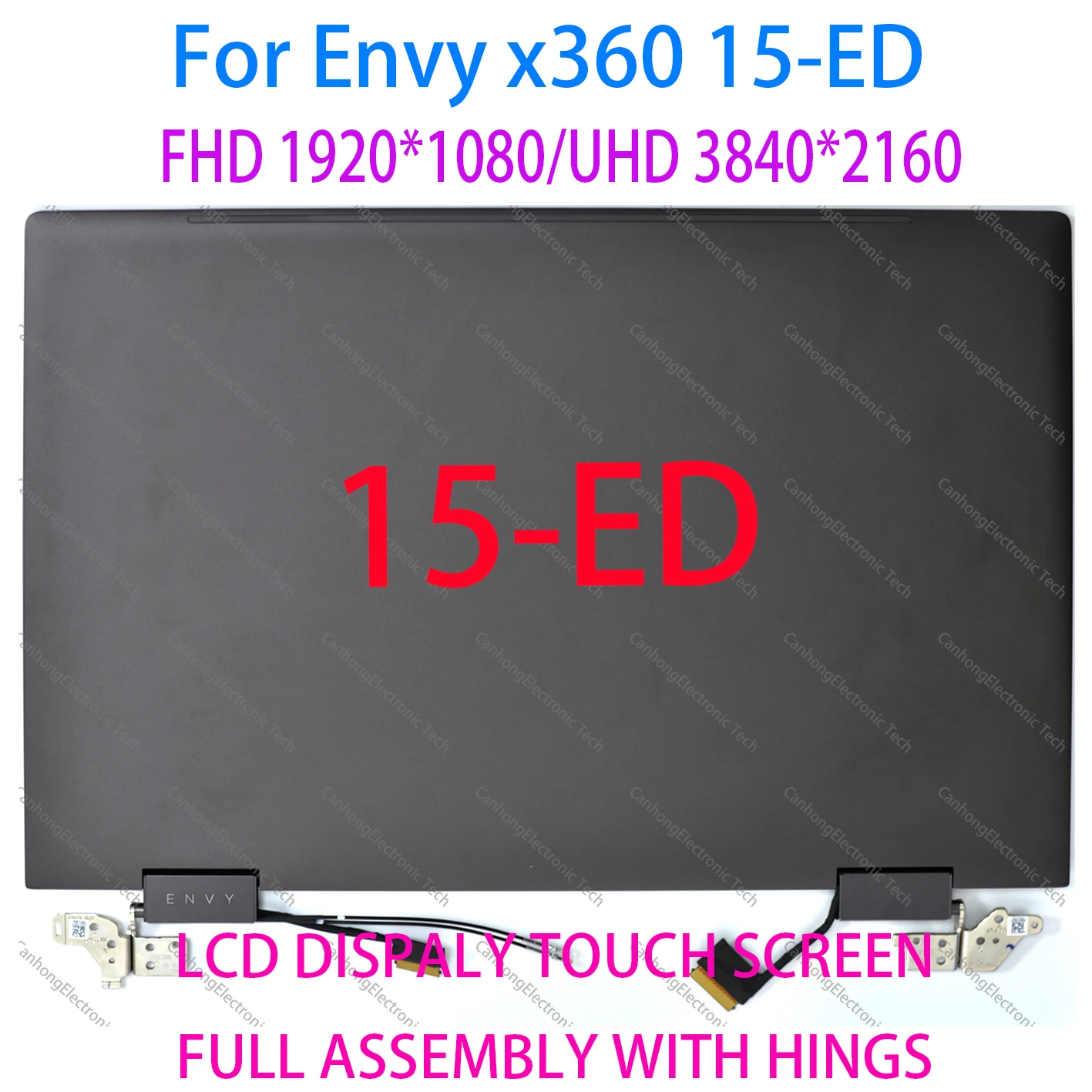 Imagem -04 - Lcd Display Touch Screen Substituição de Vidro Fhd Montagem para hp Envy X360 15-ee 15-ee0167ng 15-ee0457ng L93181001 156 Pol
