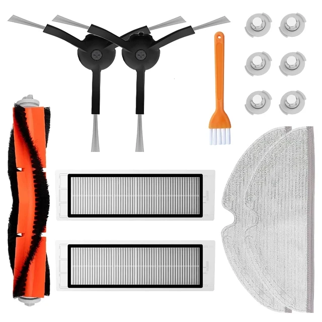 Für XiaoMi Roborock S5 S50 S51 S55 S6 S60 S6 Reine Staubsauger Ersatzteile HEPA-Filter Mopp Tuch Seite/haupt Pinsel Zubehör