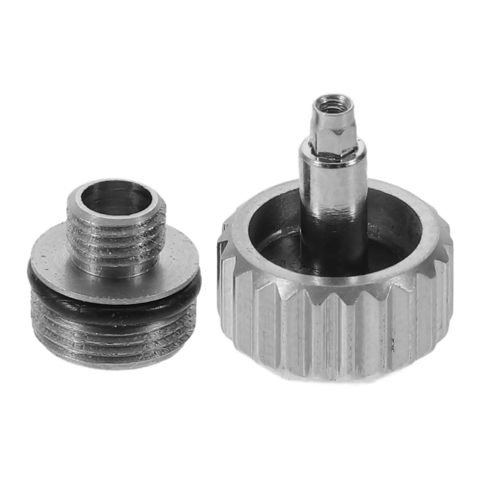 2pcs Waterproof Watch Crown Watch Crown Replacement Part  Wristwatch Repairing Maintenance Compatible with Submariner