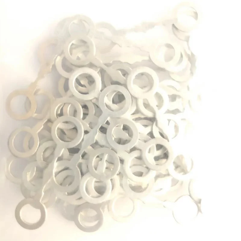 ALYTEST 100PCS Diesel Injector Engine Nozzle Aluminium Gaskets 90430-T0008 TWIN Washer 90904-30013