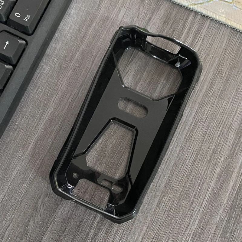 For Unihertz 8849 Tank Mini 1 Soft TPU Phone Case for UNIHERTZ TANK Mini1 MINI1 Black Transparent Cover Shell Protective Coque