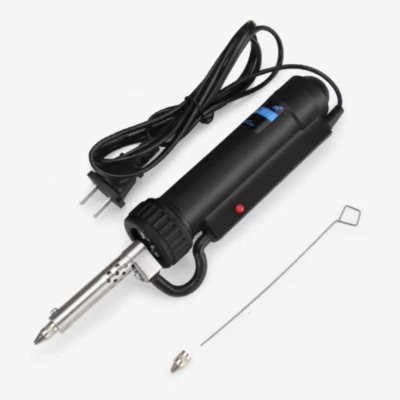 

Desoldering Pump Electric Heat Hot Air Gun Absorbing Melting Tin Repair Tool