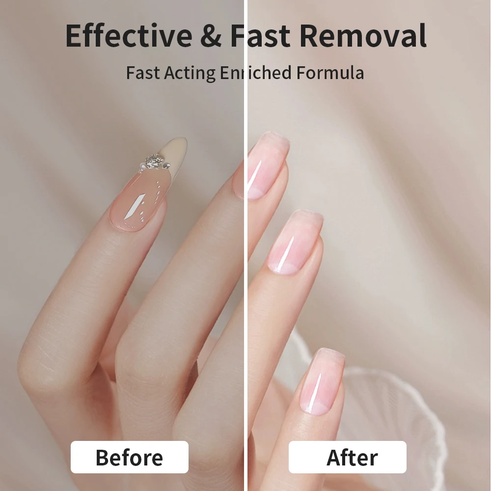 1000ml Nail Gel Polish Remover Liquid Professional Gel Fast Remover for Nails Removes Permanent Tool Nail Polish Cleaner Liquid