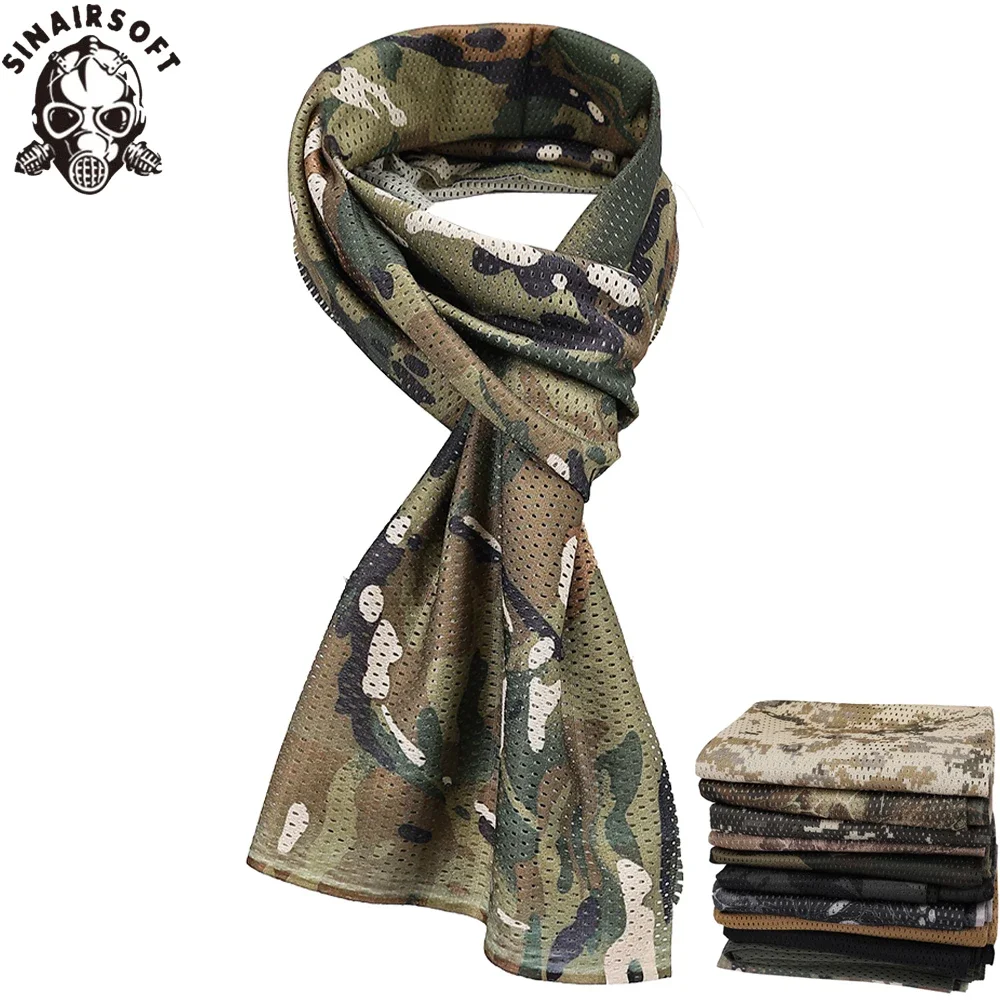 SINAIRSOFT Shemag táctico camuflaje – Bufanda militar outdoor