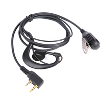 Walkie Talkie Earpiece G Type Earhook for Baofeng UV-5R Kenwood Two Way Radio