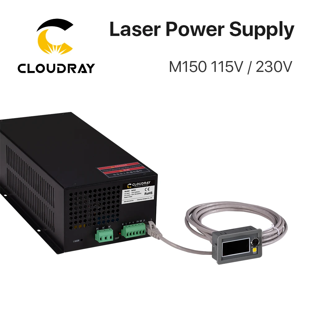 Imagem -02 - Laser Power Supply Gravação e Máquina de Corte Categoria M150 130150w Cloudray-co2