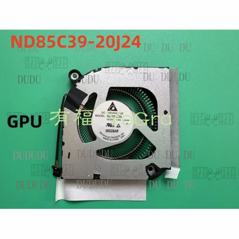

DDD Original for ACER PH315-54 DC05V 1.00A GPU FAN ND85C39-20J24（Metal fan blades）