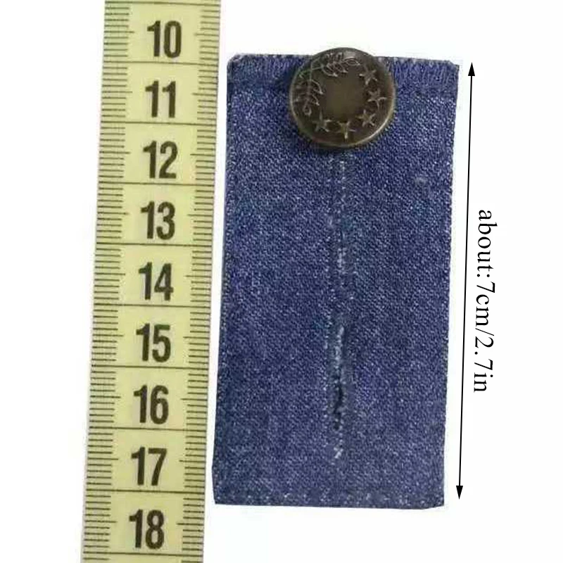 Belt Extension Buckle Denim Buckle Pant Extender Button Jeans Waist Expander Button Fat Waist Extension Waist Extension Buckle